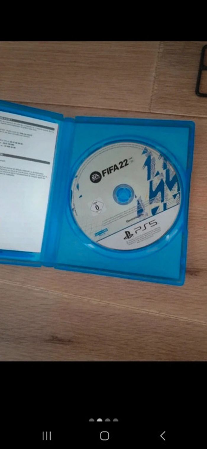 Jeux fifa 2022 ps5 - photo numéro 2
