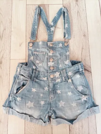 Salopette short 8-9 ans h&m