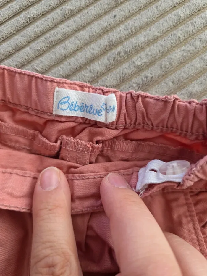 Pantalon rose fille - photo numéro 3