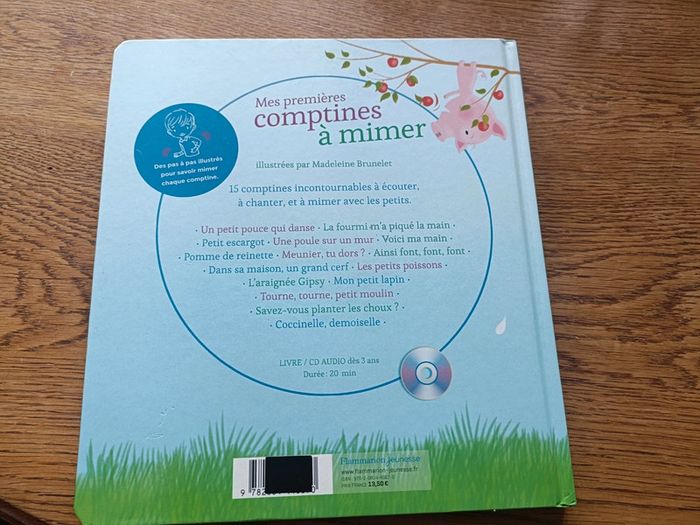 Mes premières comptines a mimer - photo numéro 2