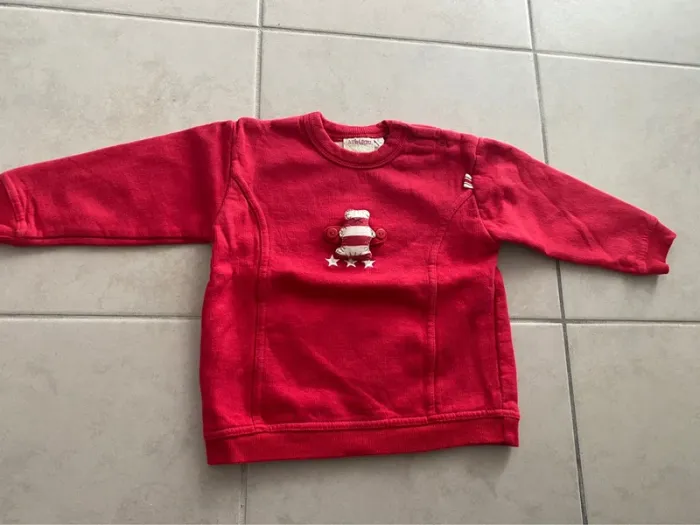 Pull sweat bébé unisexe garçon ou fille 24 mois 2 ans