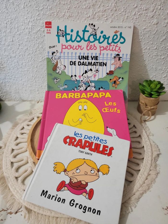 Lot de 4 livres enfants - Barbapapa, Mr&Mme - photo numéro 2