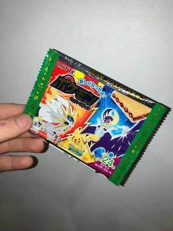 Booster Gaufrette Pokémon Japonais