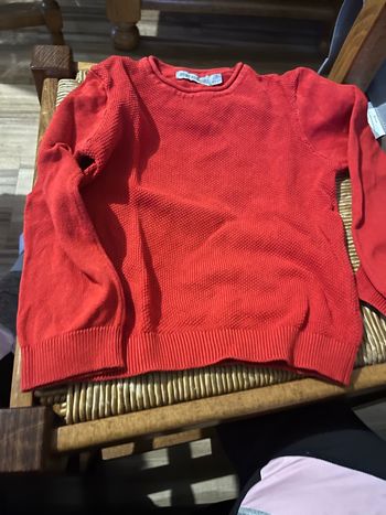 Pull garçon 4 ans même pas peur 