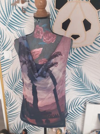 Debardeur Tee-shirt sans manches M