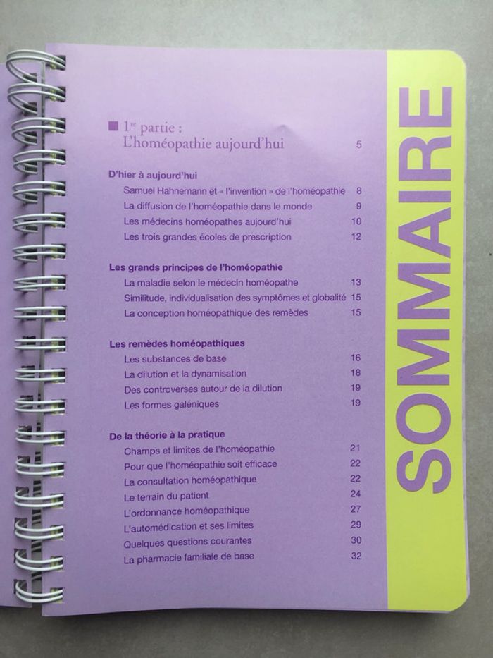 Livre « bien se soigner par homéopathie « - photo numéro 2