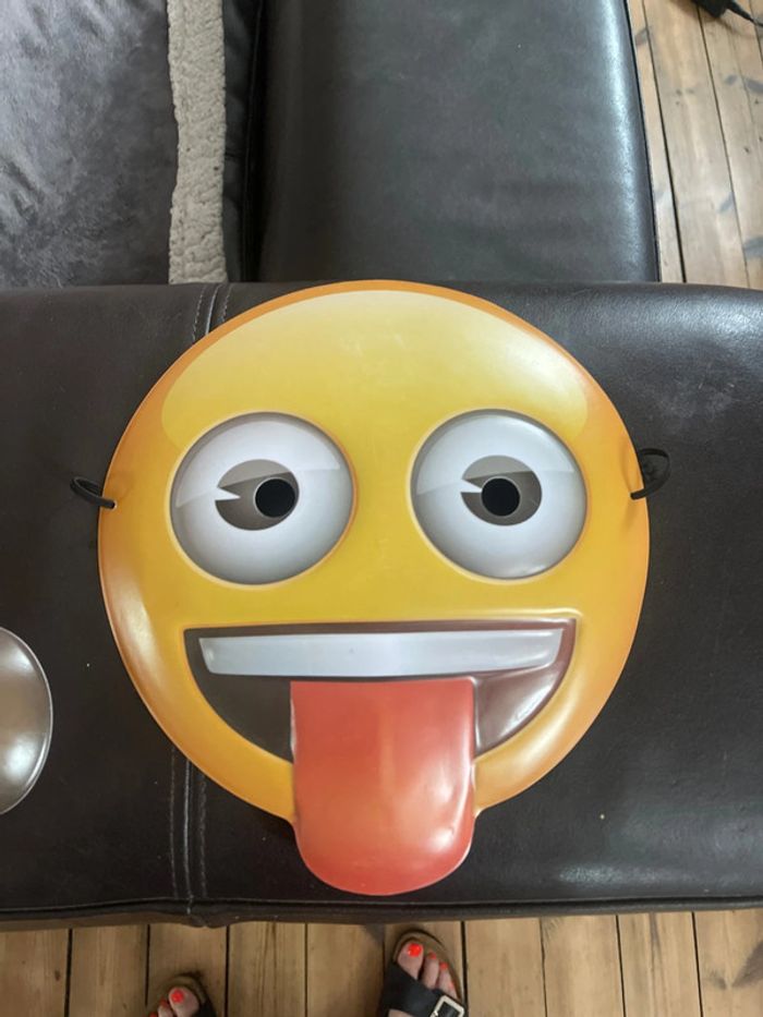 Lot de deux masques emoji - photo numéro 3