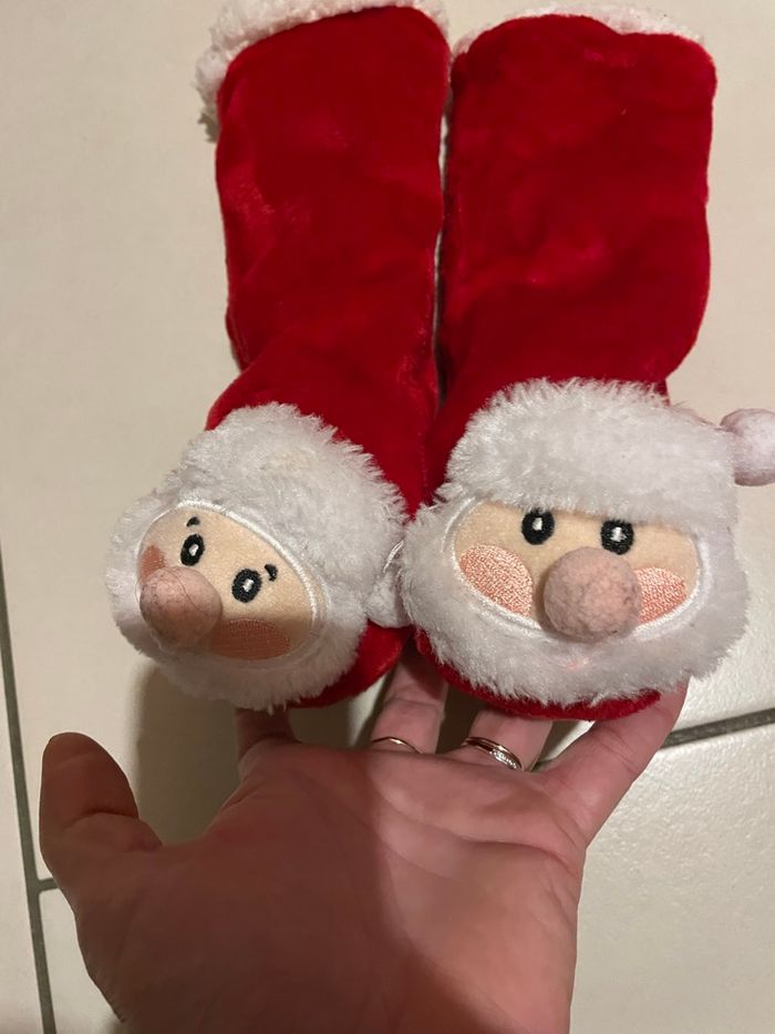 Chaussette polaire noel - photo numéro 3