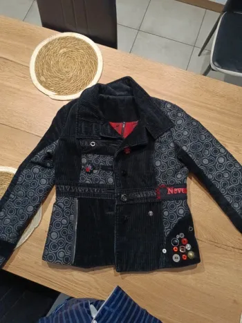 Veste courte double chaude femme