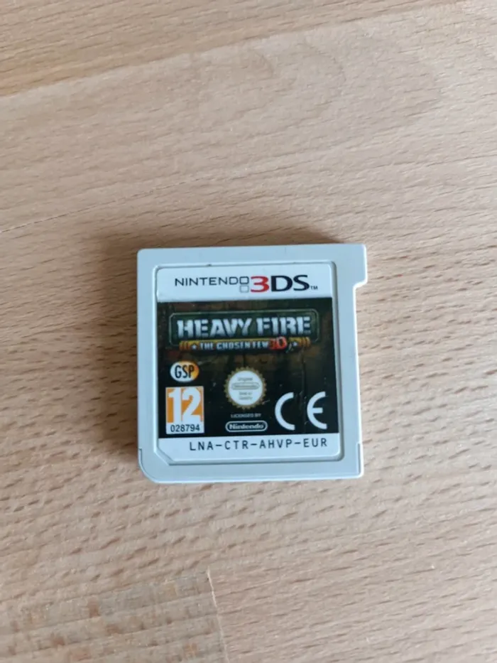 Jeu DS heavy fire 3d the choosen few