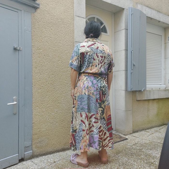 Superbe robe Vibtage pour taille 42 44 - photo numéro 4