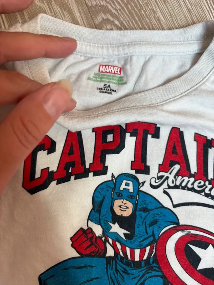 Lot tee-shirts Marvel 5 ans - photo numéro 8