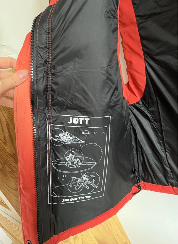 Doudoune sans manches pour homme rouge Jott - photo numéro 7