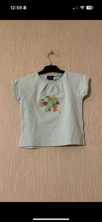 T-shirt bleu sergent major 5 ans