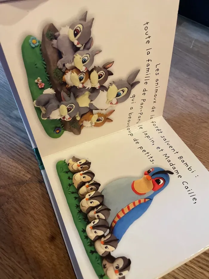 Livre L’imagerie des bébés Disney Bambi - photo numéro 7