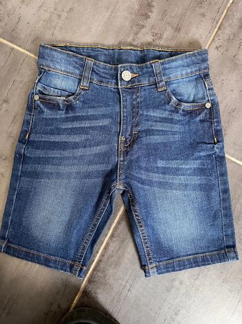 Short en jeans