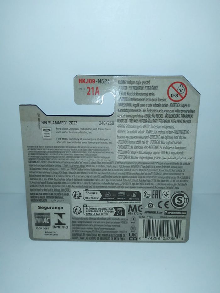 Hotwheels '64 lincoln continental 246/250 5/5 HW slammed mattel neuf - photo numéro 3