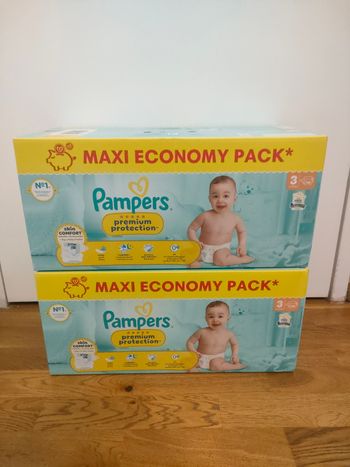 224 Couches taille 3 Pampers