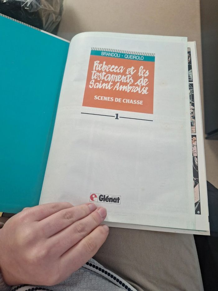 Rebecca et les testaments de Saint-Ambroise- No 1- Scènes de chasse Brandoli, Anna (Livre) - photo numéro 7