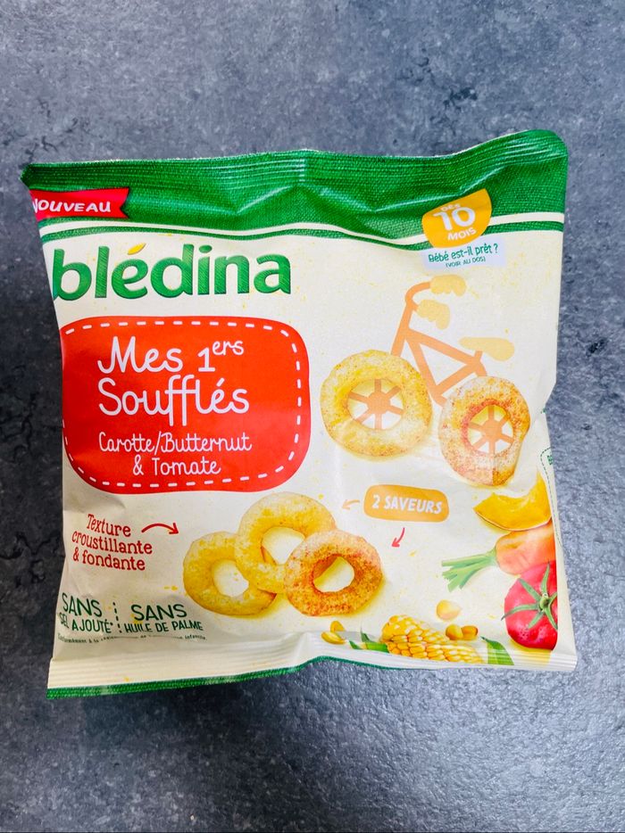 Blédina - mes 1ers soufflés - carotte butternut et tomates 8x20g - photo numéro 2