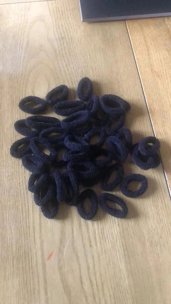 Lot de 40 élastiques cheveux