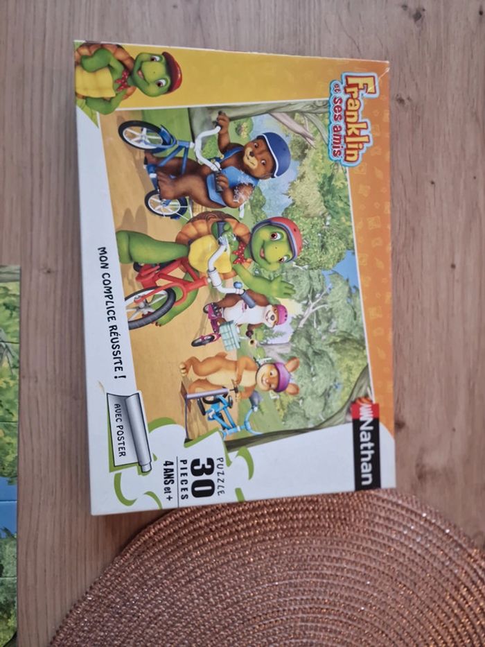Puzzle 30 pièces Franklin et ses amis