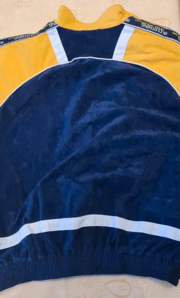 Ensemble survêtement homme bleu jaune taille L clothing Green mountain - photo numéro 3