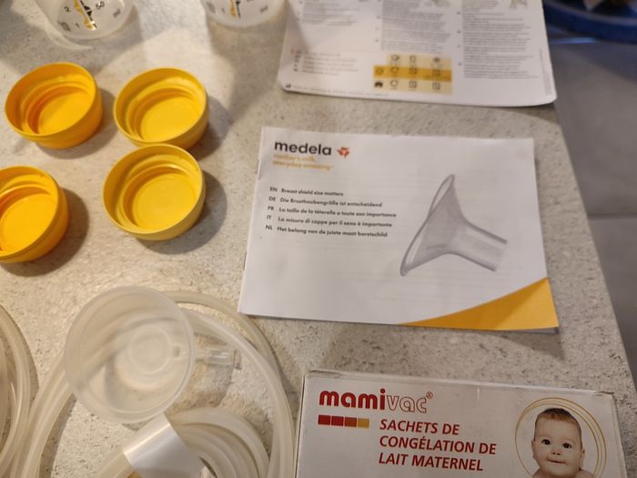 Accessoires tire lait medela taille téterelles L - photo numéro 6