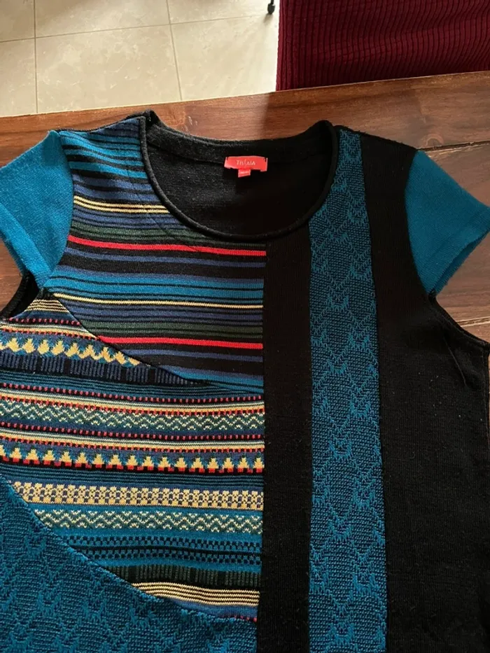 Robe multicolore Tissaia - photo numéro 2