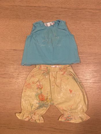 Ensemble été 3 mois Clayeux