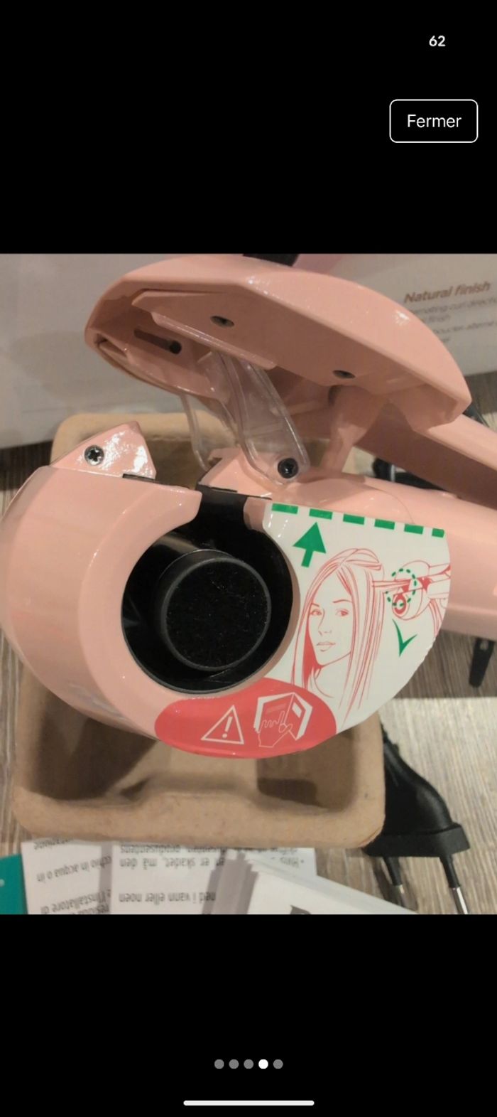 Rose blush curl secret Babyliss - photo numéro 4