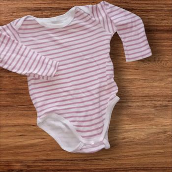 Bodies rose et blanc - 86cm / 18Mois