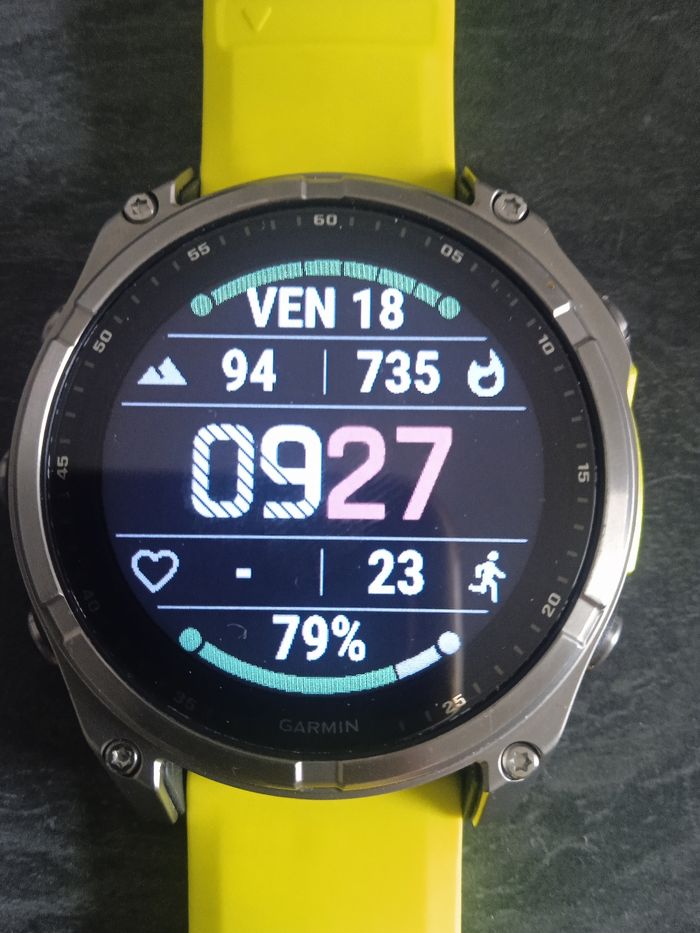 Garmin Fenix 8 47mm saphir Solar - photo numéro 2