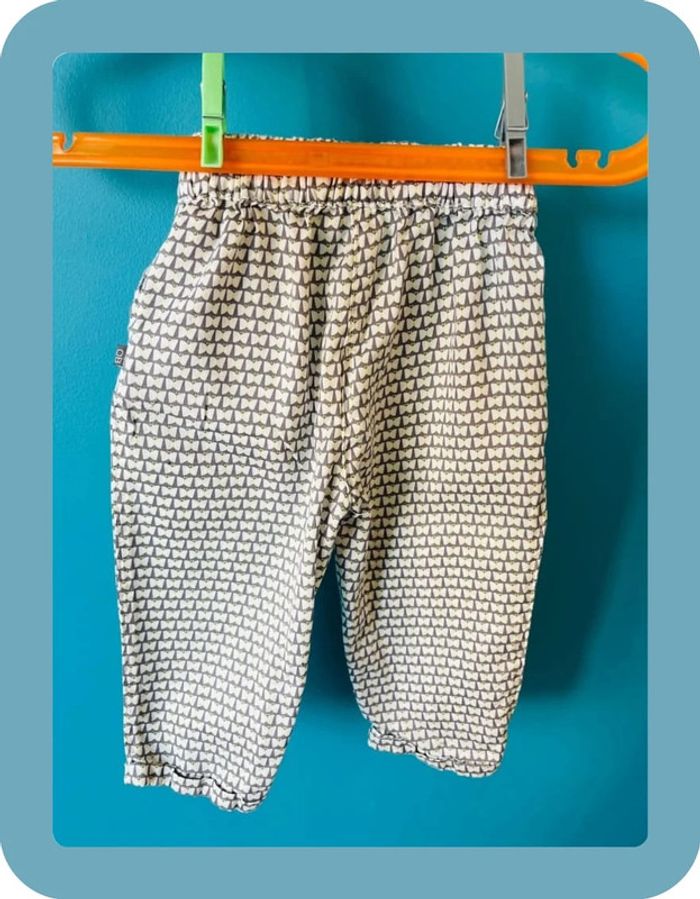 Joli pantalon fluide 12 mois taille ajustable Obaïbi - photo numéro 2