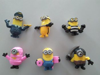 Lot de 6 minions
