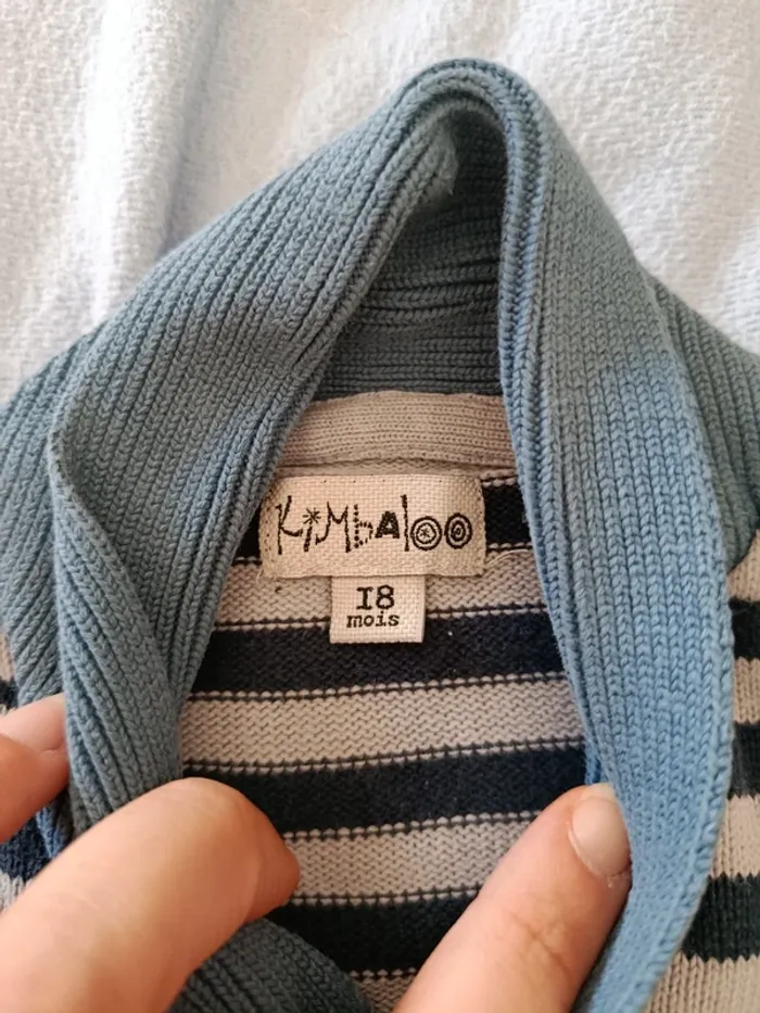 1 pantalon 1gilet 4 haut manches longues 18mois - photo numéro 5