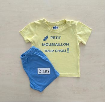 Pyjama-short / ensemble été garçon 2 ans