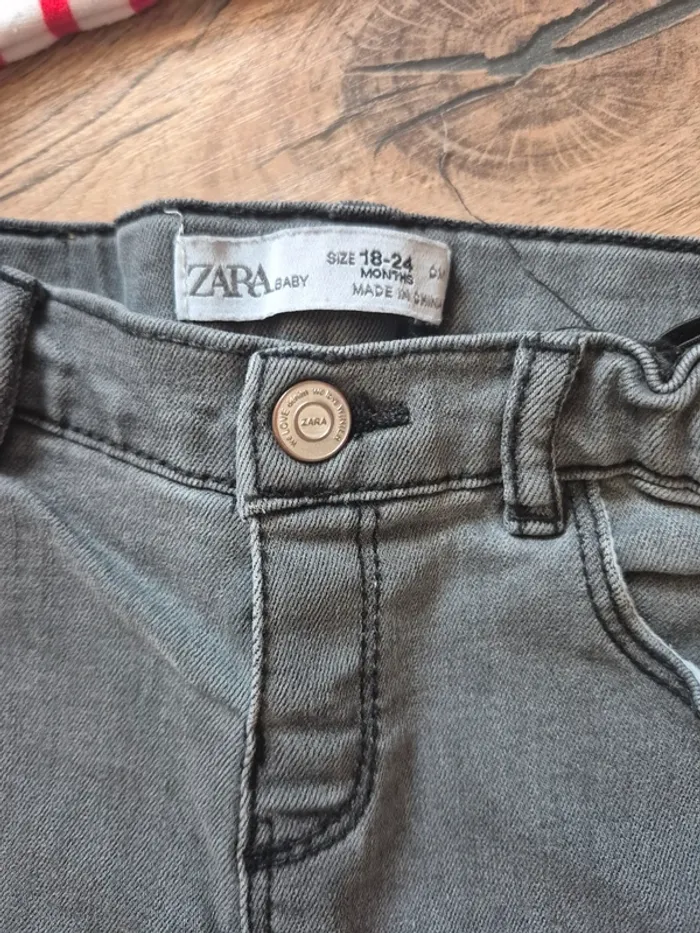 Tunique Primark + jean Zara 92 cm 24 mois - photo numéro 4