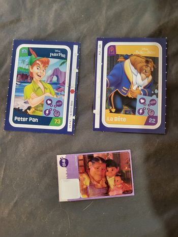 Cartes Disney jouons, rêvons Auchan 2024