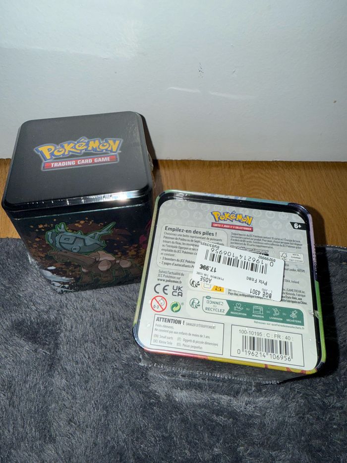 Lot Pokebox Tin Cube - photo numéro 2