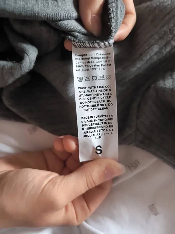 Pull épais gris - photo numéro 2