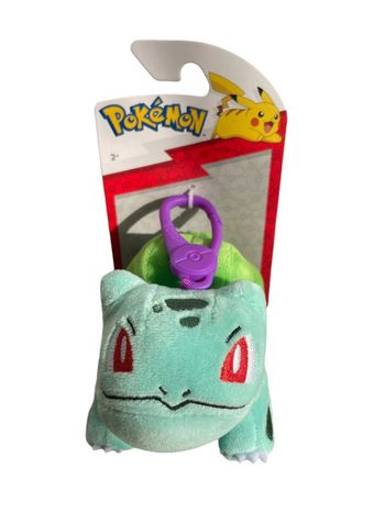 Peluche Porte clés Pokémon Clip-on Plush Bulbizarre Jazwares neuf