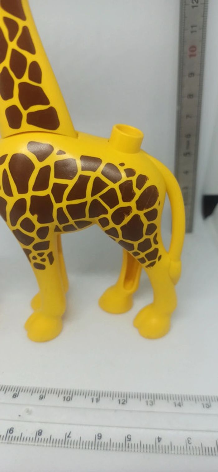 Girafe adulte et bébé lego duplo - photo numéro 4