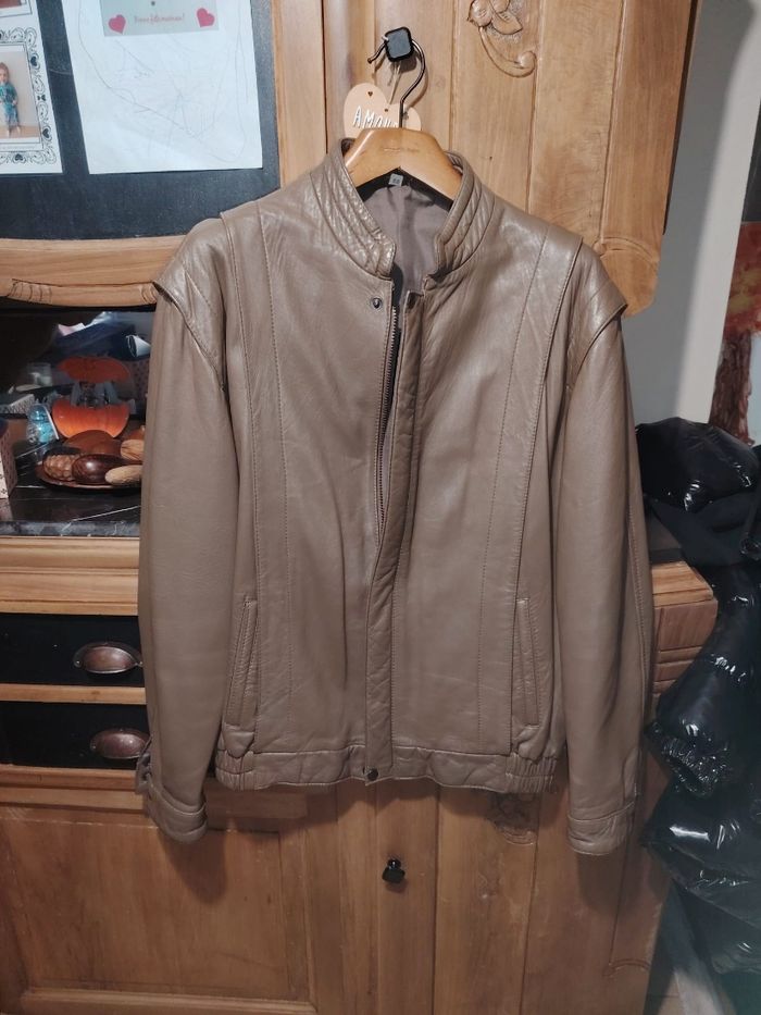 Veste en cuir