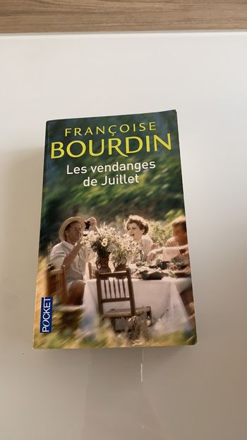 Livre les vendanges de juillet
