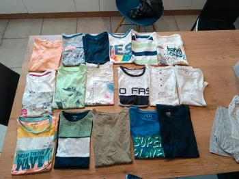 Lot de 17 tee shirts kiabi