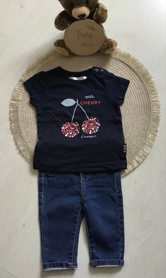 Ensemble jean + t-shirt