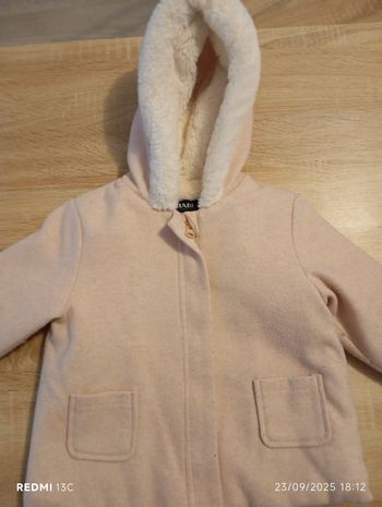 Manteau bébé fille