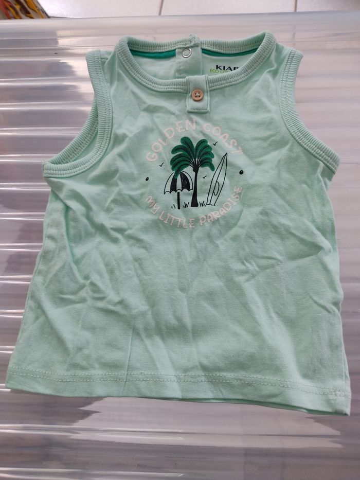 T-shirt sans manches 3 mois