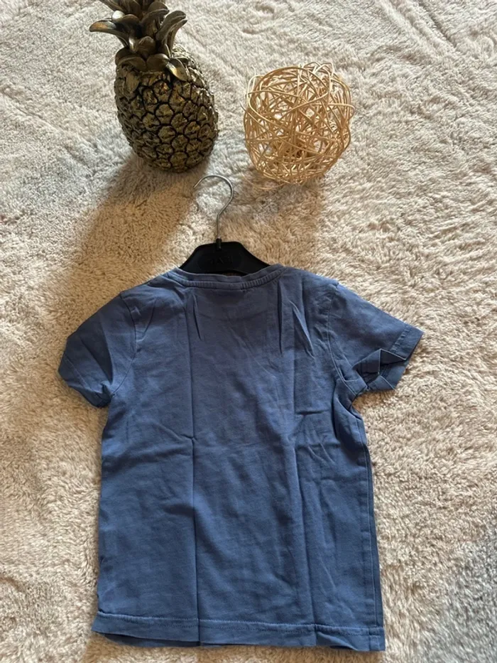 T-shirt tape à l’œil 3 ans bleu Michigan - photo numéro 3